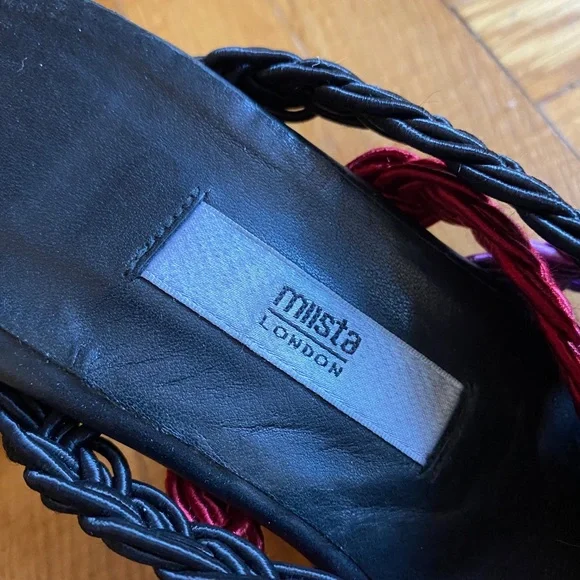 Miista high heeled color strap shoes - Picture 2 of 9